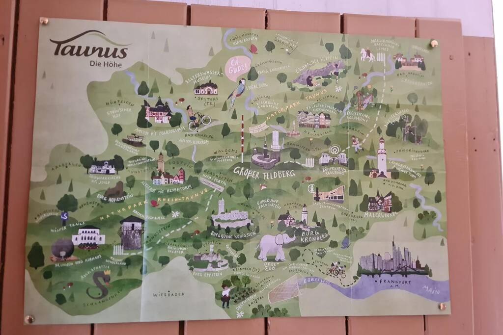 Haus Burbach Villa Bad Camberg Bagian luar foto